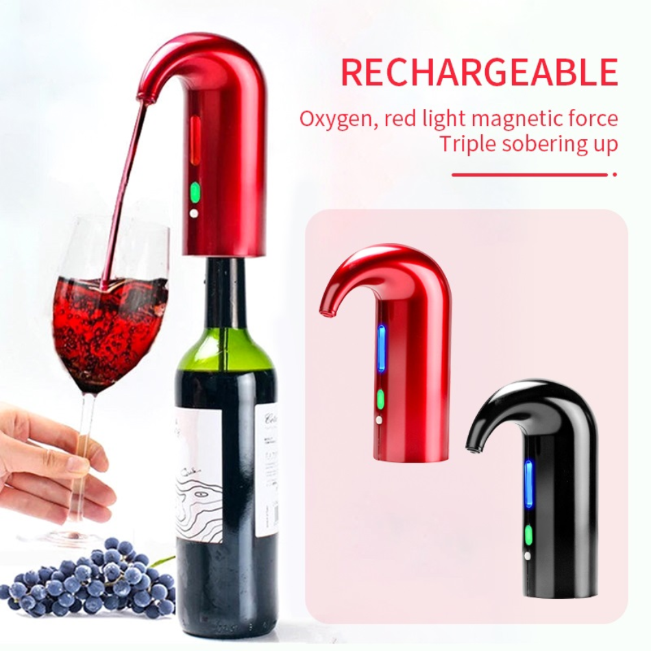Voltify Electric Wine Dispenser Pump - Seal, Pour & Preserve