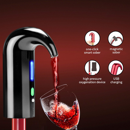Voltify Electric Wine Dispenser Pump - Seal, Pour & Preserve