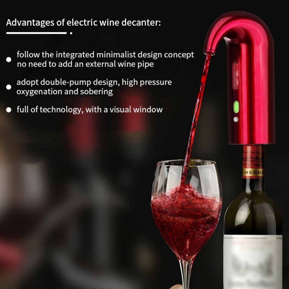 Voltify Electric Wine Dispenser Pump - Seal, Pour & Preserve