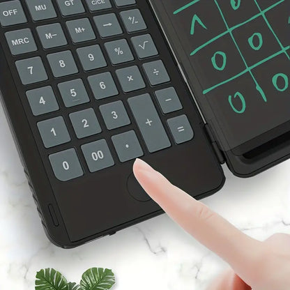 LCD Writing Calculator with Notepad - Perfect for Students & Professionals