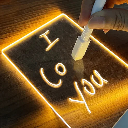LED Writing Tablet - Erasable Drawing Board for Kids & Adults