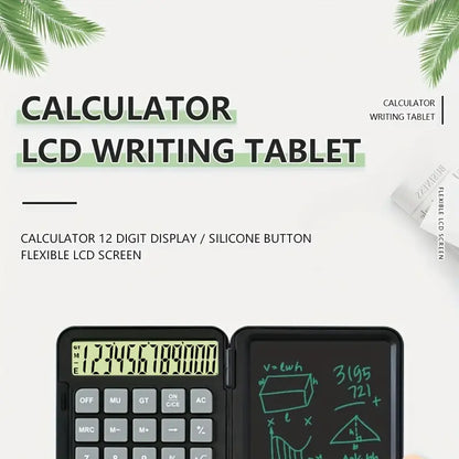 LCD Writing Calculator with Notepad - Perfect for Students & Professionals